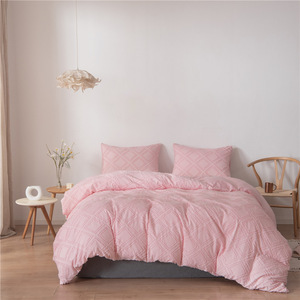 Juego de ropa de cama con diseño de flores, edredón con diseño popular personalizado de poliéster cortado, <span class=keywords><strong>color</strong></span> stock - Product Image 6