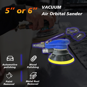 <span class=keywords><strong>Ponceuse</strong></span> orbitale pneumatique auto-aspirante de 5 et 6 pouces pour <span class=keywords><strong>carrosserie</strong></span> et ponçage - Product Image 6
