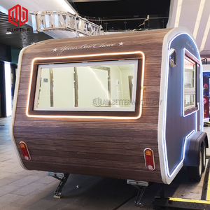 Custom קפה בית קרח קרם משאית נייד מזון ואן נייד פיצה מזון קרוואן מיץ טאקו משאית חם כלב Stand מותאם אישית - Product Image 5