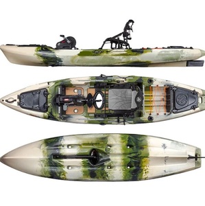 Kayak de pêche haute performance FD avec siège surélevé et pack d'équipement de compétition – Utilisation unisexe pour adultes – En stock – Délai de livraison d'échantillon de 7 jours - Product Image 1
