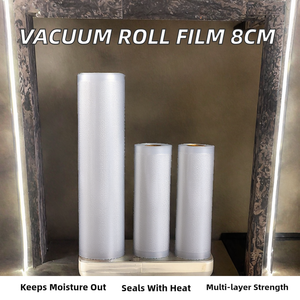 Bolsas de Embalaje al Vacío de Plástico Transparente Automáticas de 8cm*15m, Resistentes a la Humedad, para Papas Fritas y Alimentos para Mascotas, Estilo Nuevo, Venta al Por Mayor - Product Image 2