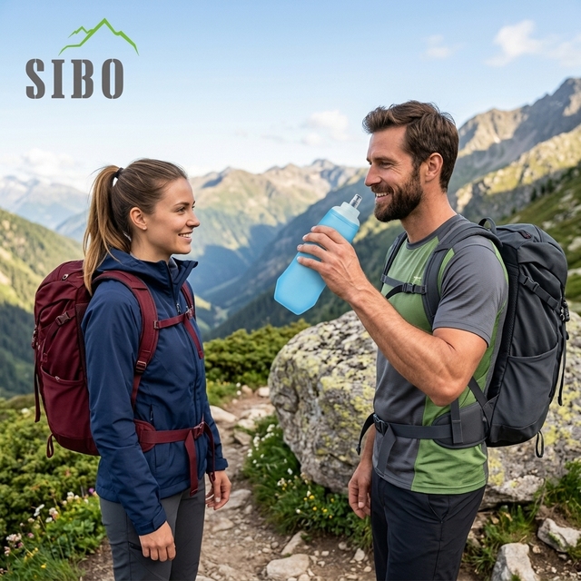 Oem Garrafa De Agua Corrida Dobravel Soft Flask for Triathlon Athletics Training Professional Durable Non Toxic Recyclable 500Ml