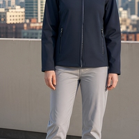 Veste softshell pour homme, doublée polaire, fermeture éclair, vêtement d'extérieur léger, vêtements de travail d'hiver