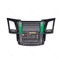 Autoradio Android avec caméra, CarPlay, caméra de recul, rétroviseur pour Toyota Fortuner/Hilux 2007-2015 - Placement arrière