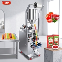 Machine d'emballage automatique haute productivité pour bâtonnets de glace, alimentée par moteur, pour sacs en plastique/film pour l'industrie alimentaire