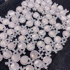 Fine Jewelry Necklace Fashion Healing Bling Bling Shiny <strong>Jade</strong> Necklace Luxury White <strong>Jade</strong> Agent Bow <strong>Pedant</strong> Necklace for Girls Gift - Product Image 5