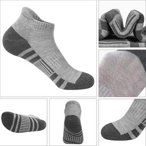جوارب رياضية قطنية قابلة للتنفس، ماصة للرطوبة، داعمة للقوس، ممتصة للصدمات، جوارب رياضية احترافية، جوارب للمشي لمسافات طويلة والجري - Product Image 4