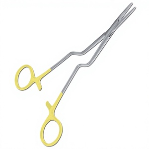 Porte-aiguille Jacobson, pince hémostatique chirurgicale manuelle en acier inoxydable, poignée jaune, certifiée CE, instrument de classe I - Product Image 3