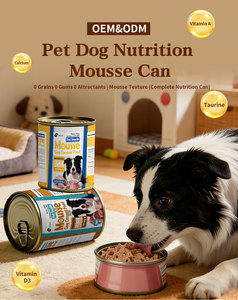 Alimento Húmedo Enlatado para Perros y Gatos, Partículas Grandes de Carne, 400g, Pescado, Cordero, Múltiples Sabores, Nutritivo - Product Image 2