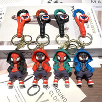 Nieuwe schattige stijl PVC gel auto sleutelhanger grensoverschrijdende bestseller klauwautomaat prijs nachtmarkt snuisterij groothandel