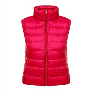 Women's Lightweight Waterproof <b>Packable</b> Hooded Winter Quilted <b>Jacket</b> Detachable Hat Sleeves Zipper Closure Polyester Filled Wool - Product Image 1