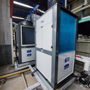 Système de chauffage par pompe à chaleur industrielle air-eau 380 V R-410A en métal, économie d'énergie - Product Image 1