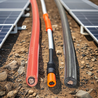 Hochwertige DC 1,5KV 1,8KV IEC EN Standard Solarkabel 4mm2 6mm2 10mm2 Photovoltaik-Solarstromkabel