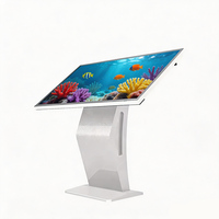 Kiosque à écran tactile numérique 32 43 50 55 pouces, écran tactile LCD HD Android, moniteur PC tactile