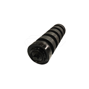 Rouleau de convoyeur <span class=keywords><strong>Gento</strong></span> en acier au carbone ISO/DIN résistant à la chaleur et à l'huile, rouleau de convoyeur minier avec diamètre d'axe de 20 mm - Product Image 5