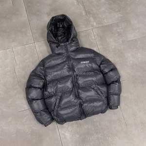 New Design Custom High Quality Winter Wear Bomber Puffer <b>Jackets</b> Oversized Warm Coat Lightweight Waterproof Puffer Down <b>Jackets</b> - Product Image 1