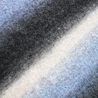 AiNear Großhandel Individuelles Logo-Design OEM & ODM Langarm Rundhals Gestreifter Flauschiger Herren Mohair Strickpullover