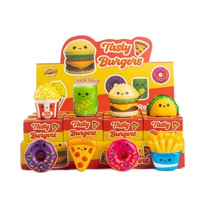 PU Squishy Fidget Toy Mini Food Doughnut Hamburger Fries Slow Rebound Blind Bag for Girls Boys - Product Image 5