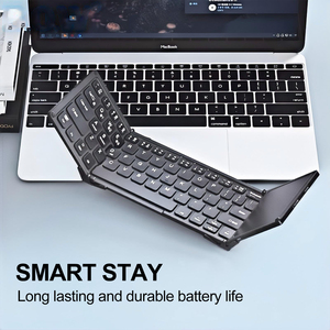 Mới Tùy Chỉnh Im Lặng Cấu Hình Thấp Có Thể Sạc Lại Cắt Kéo Trục Mini 60% Key Bt Túi Không Dây Có Thể Gập Lại Mỏng Bàn Phím - Product Image 3