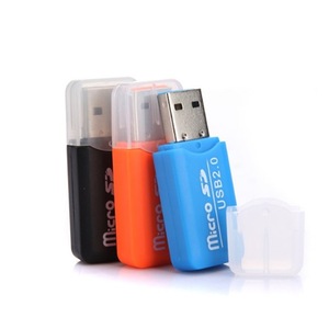 เครื่องอ่านการ์ดไมโครเอสดี ยูเอสบี 2.0 สำหรับโทรศัพท์มือถือ การ์ด TF ภายนอก พลาสติก ช่องเดียว - Product Image 5