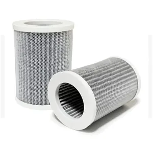 OEM ODM Ture Hepa Filtro de aire de carbón activado Mini filtro circular para alivio de alergias y aire limpio