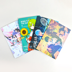 Pikakey High-resolution Printing Custom Anime Shikishi Character Color Paper No Border Waifu Cards Art Board Collector's Item