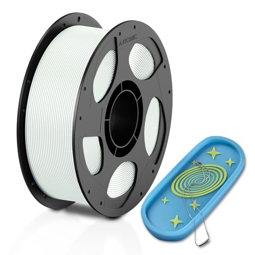 1kg Pla Glow in the Dark - Glow to Blue