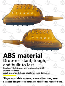 Panier d'alimentation pour la pêche à la <span class=keywords><strong>carpe</strong></span>, lesté au plomb, moule pour method feeder, cage à appâts en ligne, accessoires de pêche à la ligne - Product Image 3