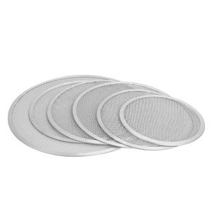 Pizza Grilling <strong>Set</strong> 6 7 8 9 10 11 12 13 14 15 17 18 19 20 Inch Thickened Circular Aluminium Alloy Grill <strong>Baking</strong> <strong>Tray</strong> <strong>Set</strong> - Product Image 2