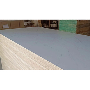 Panneaux de <span class=keywords><strong>contreplaqué</strong></span> mélaminé blanc imperméable 15 mm 18 mm 4x8 au prix d'usine pour la fabrication de placards et d'armoires - Product Image 4