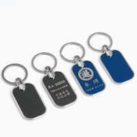 Barre de bande polie miroir Porte-clés vierge Étiquettes nominatives personnalisées en acier inoxydable Cadeaux souvenirs bricolage Graver le logo Porte-clés clé de voiture