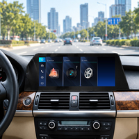 Écran tactile Foforfor 12,3 pouces pour BMW X5 2007-2009, unité principale sans fil CarPlay, autoradio GPS DSP, système Linux