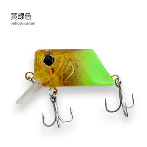 Señuelo Cúbico Rock Cubic <span class=keywords><strong>de</strong></span> 45 mm/7,5 g, Micro Señuelo Flotante en Forma <span class=keywords><strong>de</strong></span> <span class=keywords><strong>Cubo</strong></span>, Mini Señuelo Artificial <span class=keywords><strong>de</strong></span> Plástico Duro para Lanzamiento Largo con Anzuelos - Product Image 3