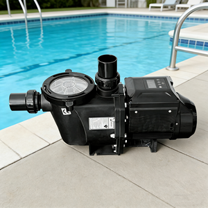 ปั๊มน้ำสระว่ายน้ำอัจฉริยะคุณภาพสูง 1.5HP 2HP ปรับความเร็วได้ พร้อมระบบกรองและหมุนเวียนน้ำ - Product Image 1