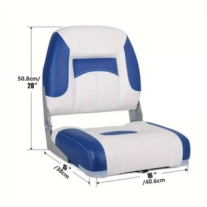 Deluxe Customized Folding <strong>Boat</strong> Marine <strong>Seat</strong> Low Back Waterproof Fishing <strong>Boat</strong> <strong>Seats</strong> With Sponge Padding - Product Image 5
