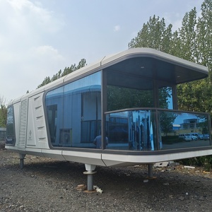 Château capsule maison préfabriquée étanche à isolation thermique personnalisable avec contrôle intelligent rentable Glamping - Product Image 2