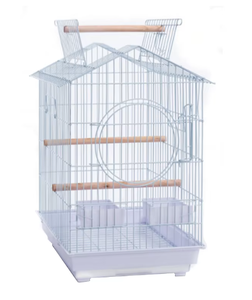 Toptan Metal kuş kafesi tel katlanır Pet kuş kafesi küçük kuş kafesi <span class=keywords><strong>Parakeet</strong></span> kafes asılı - Product Image 3