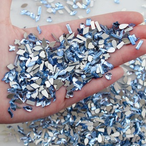 OLeeya Strass de luxe K9 à dos plat, breloques pour ongles, diamants, bijoux, pierres 3D, décoration, gemmes pour nail art - Product Image 5