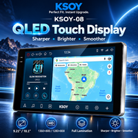 KSOY-08 Radio Mobil Android 16 Android Auto Octa Core DSP Navigasi GPS 8+128G Wireless CarPlay Sistem Layar Sentuh QLED