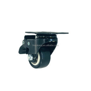 1,5/2/2,5/3 Zoll Solid PU Bürostuhl Möbel Lenkrad mit transparentem Schwenke insatz - Product Image 6