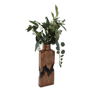 Vaso in Metallo Intagliato, Vaso Decorativo Moderno per Soggiorno, Camera da Letto, Stile Elegante - Product Image 2