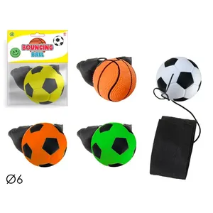 ลูกบอลเด้งดึ๋งพร้อมสายยางยืด 6 ซม. สำหรับเด็กเล่นกลางแจ้ง - Product Image 3