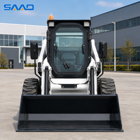 Pengiriman Gratis Suku Cadang Mini Skid Steer Loader Aksesoris 4 in 1 Bucket Hydro Bucket Trencher Backhoe Swing Digger