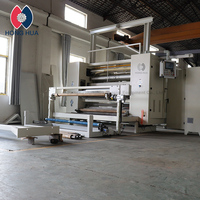 Machine chaude de Laminatng de fonte de polyuréthane de HongHua haute colle brillante chaude de film de PUR