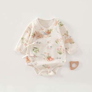 Mamelucos para Bebé, Pijamas 2025, Traje de Dormir, Mono de Invierno de Color Liso, Body de Bebé Acanalado para Niñas Recién Nacidas, para Niños y Bebés - Product Image 6