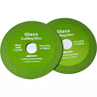 Disque de coupe diamanté de qualité supérieure de 100 mm pour meuleuse d'angle - Verre, carrelage céramique, pierre, disque de coupe à sec/humide
