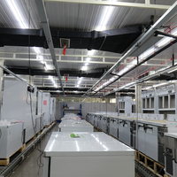 Kulkas Dapur Stainless Steel 304 940L Freezer Restoran Besar 4 Pintu Kulkas Komersial