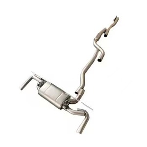 Scarico Personalizzato TLS in Acciaio Inox Lucidato a Specchio, Spessore 1,5mm, Garanzia 3 Anni, per BMW Serie 1 <span class=keywords><strong>E87</strong></span> F20 F21 116i <span class=keywords><strong>118i</strong></span> 120i 125i - Product Image 3