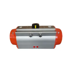 China Pneumatic Rotary Actuator Rack Pinion Rotary Quarter turn Double acting and spring return Actuator