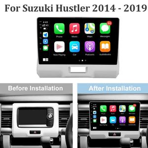 Pour Suzuki Hustler 2014-2019 Écran Android 15 CarPlay Auto Autoradio Lecteur Multimédia Vidéo GPS Stéréo Unité Centrale 4G WIFI DSP - Product Image 1